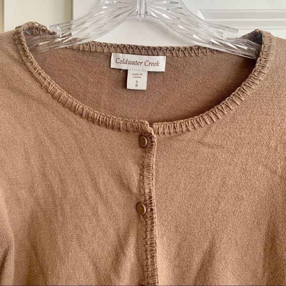 Brown Coldwater Creek sweater  - Picture 2 of 2